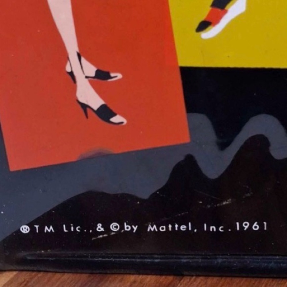 🌟 1961 Barbie Ponytail Doll Case — Early Mattel Era — Collector’s Piece 🌟 - Picture 2 of 8